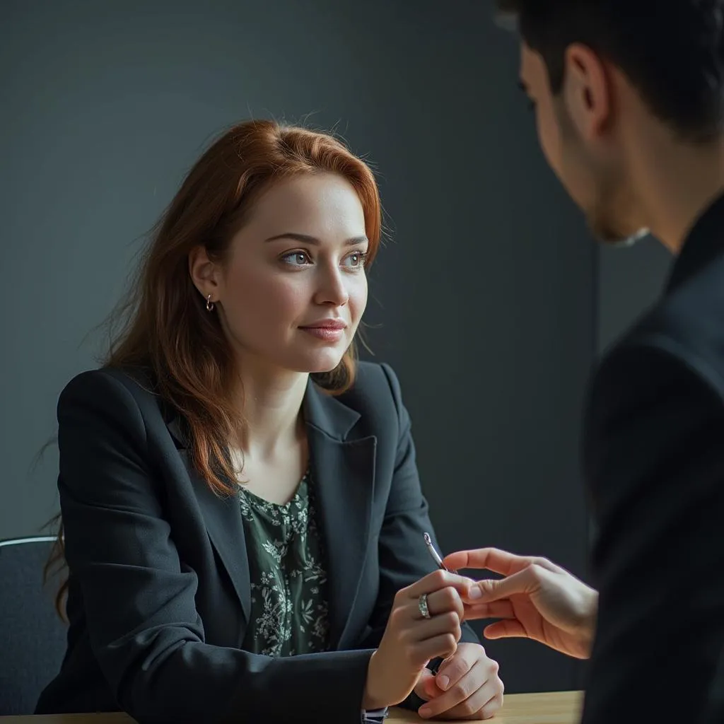 Equipo de consultoría discutiendo estrategias